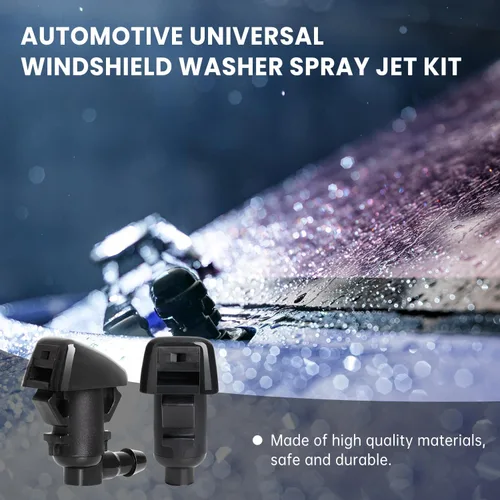 Miniatura 3 de Juego de 2 boquillas lavadoras delanteras apropiado para 2008-2012 Jeep Liberty, 2006-2010 Jeep Commander, 2007-2011 Dodge Nitro. Repuesto #