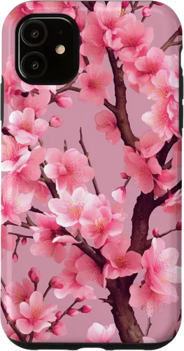 Miniatura 8 de Funda para iPhone 13 Pro Max Sakura Tree Japanese Pink Flower Florist Cherry Blossom