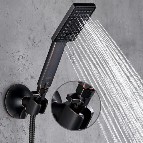 Miniatura 2 de BRIGHT SHOWERS Válvula de control de flujo de agua, válvula de agua de cabezal de ducha de latón con palanca de manija, regulador de flujo volumen