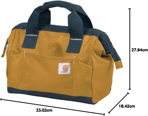 Miniatura 7 de Carhartt Trade Series bolsa de herramientas, mediana, marrón (Carhartt)