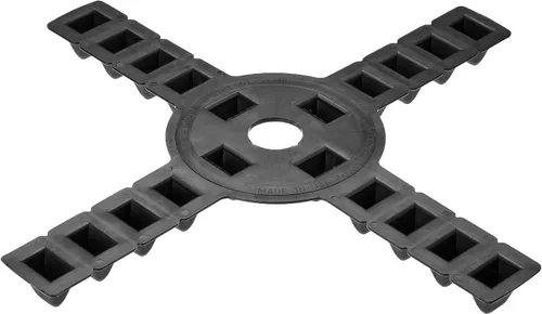 Soporte para plantas Bosmere S10410 Down Under, 12 pulgadas, Negro