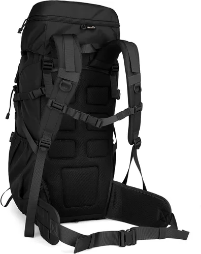 Miniatura 2 de Mardingtop Mochila de senderismo de 50 litros, mochila de mochilero con cubierta de lluvia para senderismo, mochilero, rucking, camping