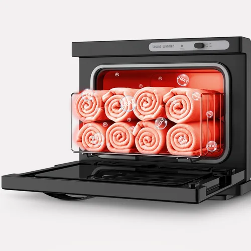 Miniatura 2 de Gabinete Calentador de Toallas, 8L Calentador de Toallas Calientes Pequeño para Spa, Uso de Calefacción para Spa Facial, Belleza Capilar, Equipo