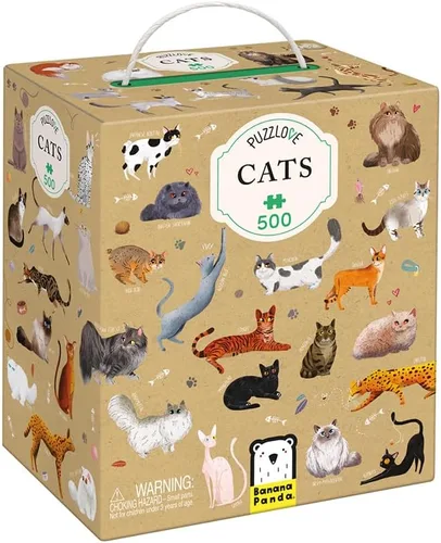 Miniatura 9 de Puzzlove Animals of The World (60 piezas) Rompecabezas de 4+ piso