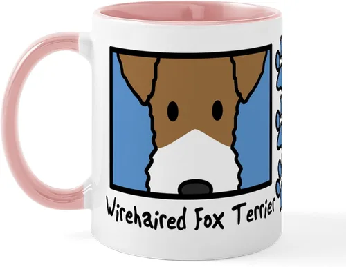 Miniatura 58 de CafePress Taza de café de cerámica Anime American Eskimo de 11 oz (11.0 fl oz)