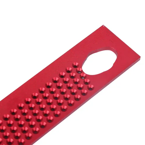Miniatura 2 de Regla de marcado, accesorio para carpintería, regla de ángulo recto, herramienta de diseño, medidor de escritura cuadrado de carpintero, herramienta