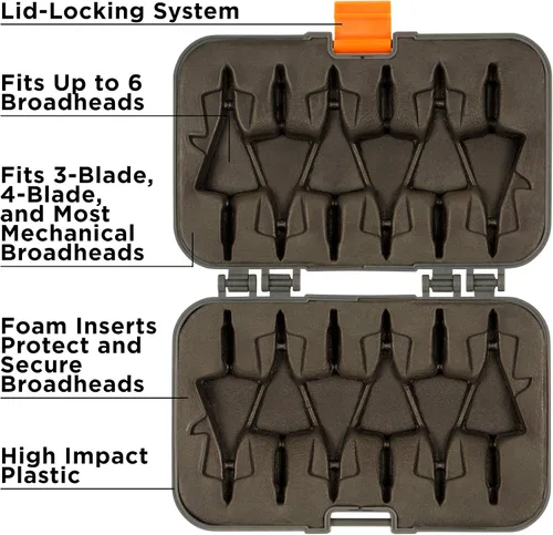 Miniatura 7 de Flambeau Outdoors Formula Bow Case - Cuenta con sistema de seguridad de arco sin espuma A.B.S. Componentes de precisión crítica de flotación libre