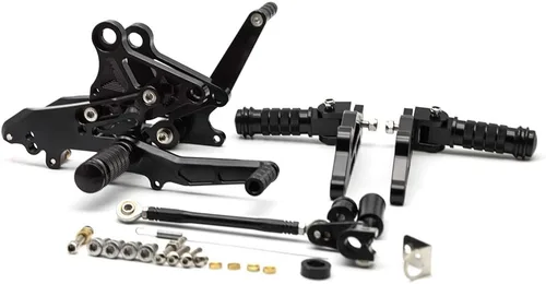 Miniatura 4 de FXCNC CNC Grom Billet - Juego de clavijas traseras para motocicleta, reposapiés totalmente ajustables, compatible con GROM MSX125 2012 2013 2014