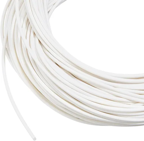 Miniatura 6 de BENECREAT 32.81 yardas de PVC Welt Cord Piping, 0.197 in blanco poliéster tubería cordón para ganchillo, tejer, tejer o recortar en prendas, cojines