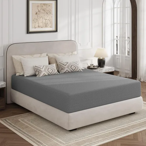 Miniatura 13 de Novilla - Colchón tamaño King de 14 pulgadas, de espuma viscoelástica refrigerante con flujo de aire mejorado, alivio de presión y soporte duradero
