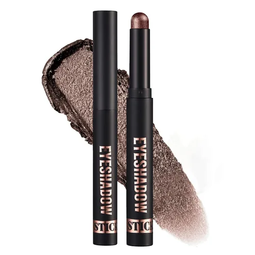 Juego de barras de sombra de ojos, juego de barras de sombra de ojos en crema mate para ojos, lápiz de ojos brillante, sombra de ojos impermeable de