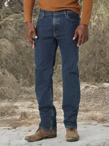 Miniatura 2 de Wrangler Men's Regular Fit Comfort Flex Waist Jean