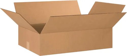 Miniatura 8 de BOX USA Cajas de envío planas de 22 pulgadas de largo x 18 pulgadas de ancho x 6 pulgadas de alto, paquete de 20 cajas de cartón corrugado