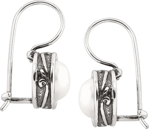 Miniatura 3 de Silpada Aretes colgantes de perlas para mujer, perlas cultivadas de agua dulce, plata de ley 925, ideas de regalo de joyería, cuento de hadas