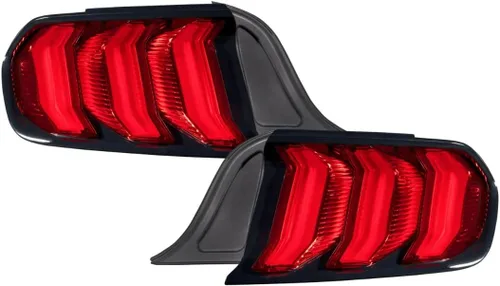 Miniatura 9 de Form Lighting Luces traseras LED secuenciales compatibles con Ford Mustang 2015-2023 (par), ahumadas Ahumado