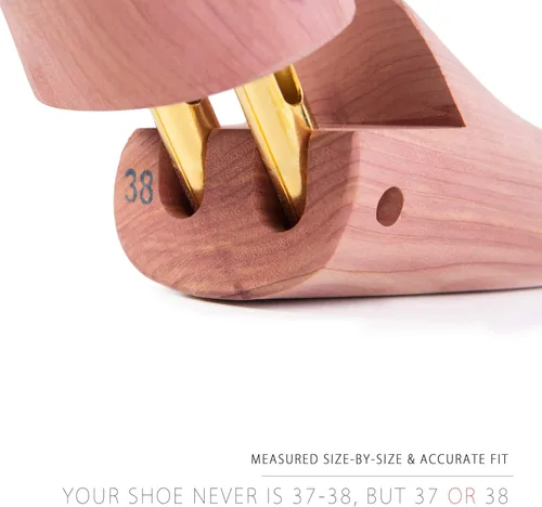 Miniatura 4 de RaxCollection Árbol de zapatos de cedro para hombres y mujeres, 1 par, organizador de zapatos de madera española de primera clase, gran regalo