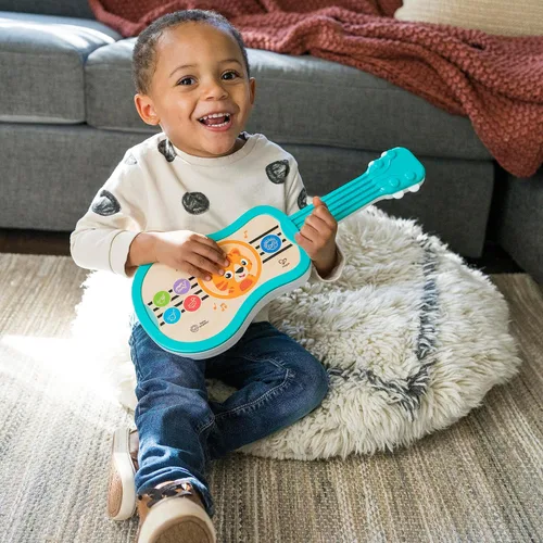 Miniatura 2 de Baby Einstein Sing & Strum Magic Touch - Juguete musical ukelele de madera, a partir de 6 meses, multicolor Ukulele