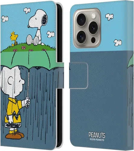 Miniatura 102 de Head Case Designs Funda de piel con licencia oficial de Peanuts Snoopy & Woodstock Balloon Halfs and Laughs para Apple iPhone 7/8/SE 2020 y 2022