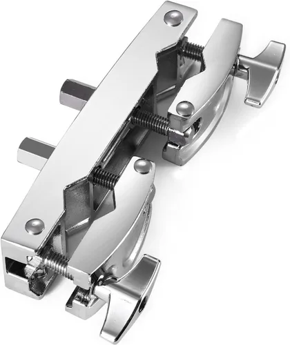 Miniatura 8 de Facmogu Pinza múltiple plateada, construcción ajustable de liberación rápida con material de acero inoxidable premium, soporte para montaje