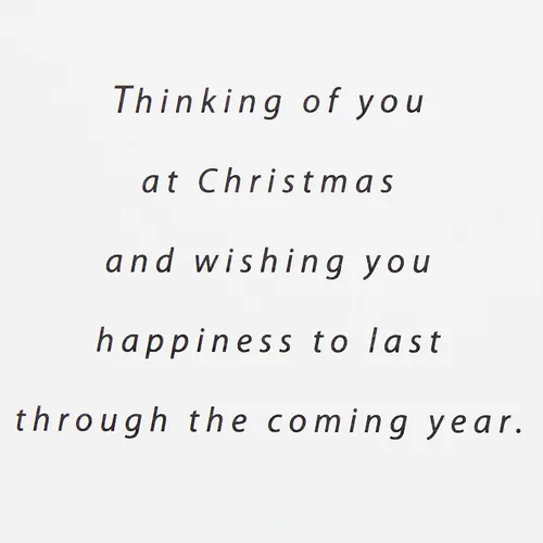 Miniatura 3 de Hallmark Paquete de tarjetas de regalo o dinero de Navidad, Thinking of You at Christmas (10 tarjetas con sobres)