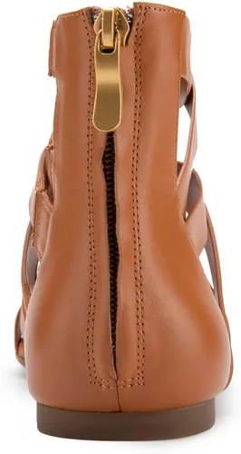 Miniatura 8 de Aerosoles Sandalias planas Glam para mujer, Bronceado Cuero