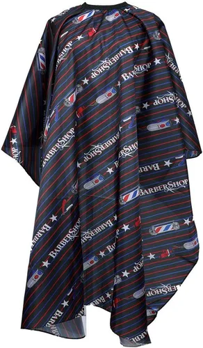 Miniatura 7 de Professional Barber Cape,Polyester Hair Cutting Salon Cape,Water and Stain Resistant Apron