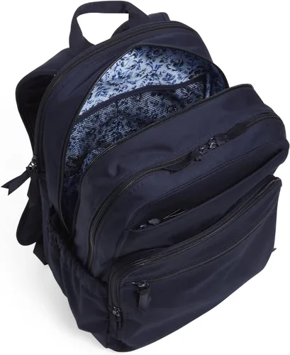 Miniatura 3 de Vera Bradley XL Campus - Mochila de algodón para mujer