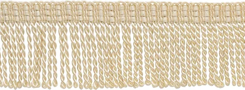 Miniatura 2 de Colección de adornos básicos de 2 pulgadas (2.0 in) con borde fino de lingote (estilo BFT2), oro antiguo #C4 (oro amarillo oscuro) para 5 yardas