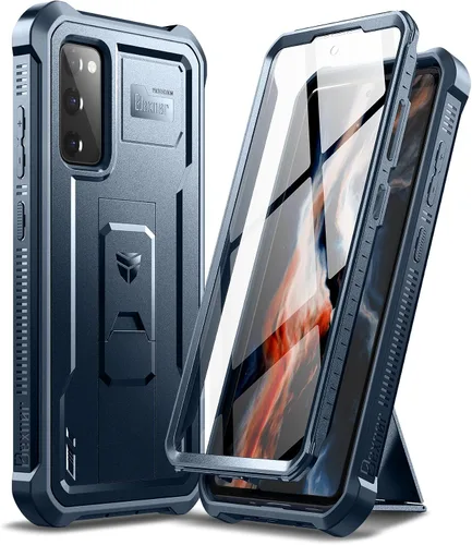 Miniatura 9 de Dexnor Funda para Samsung Galaxy S20 FE, [Protector de Pantalla y Soporte Integrados] Protección de Grado Militar de Servicio Pesado a Prueba