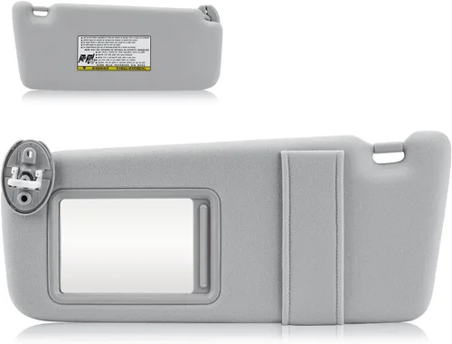 Miniatura 8 de Visera solar con luz para Toyota Venza 2009-2016 con techo corredizo, reemplazo de visera solar beige del lado izquierdo del conductor 74320-0T021-A1