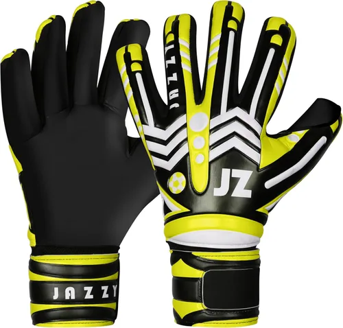 Miniatura 8 de Guantes de portero de fútbol profesional para adultos jóvenes, guantes de portero con protección extraíble para los dedos, transpirables, agarre