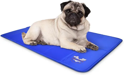 Miniatura 9 de Arf Pets Alfombrilla de enfriamiento para perros – Almohadilla de gel de auto-enfriamiento para camas, perreras y jaulas Duradera, no tóxica