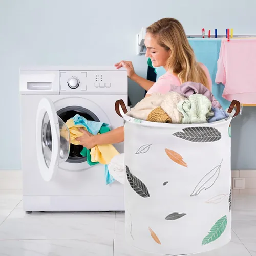 Miniatura 6 de Cesta plegable para ropa sucia en el dormitorio, impermeable, para baño, bolsa grande de lavandería en dormitorio universitario, guardarropa, sala
