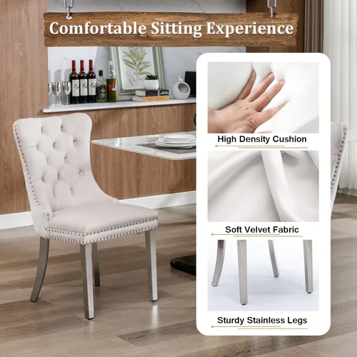 Miniatura 6 de Juego de 4 mesas de comedor de cristal para 4, juego de 4 mesas y sillas de cocina modernas, juego de mesa de comedor de cocina de 5 piezas con mesa