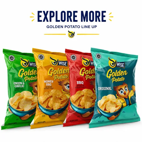 Miniatura 6 de Wise Snacks BBQ Patatas fritas, 0.75 onzas (paquete de 40) – Asador crujiente y sabroso, sin gluten, sin OMG, papas fritas perfectas para fiestas