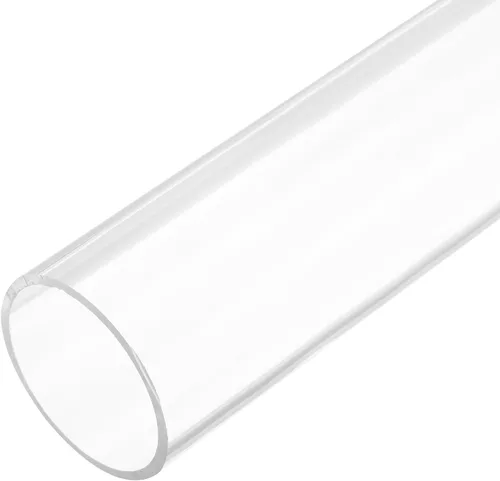 Miniatura 19 de MECCANIXITY Tubo de acrílico rígido redondo transparente 1mm(0.04") DI 3mm(1/8") DE 305mm(12") para lámparas y linternas, sistema de refrigeración