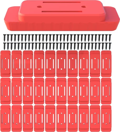 Miniatura 8 de NyVoozy Sistema de montaje de 30 pies para Milwaukee Packout (NEGRO)