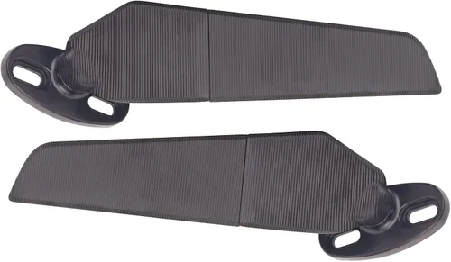 Miniatura 7 de AHL Espejo retrovisor giratorio de viento compatible con Honda CBR125R CBR250R CBR300R CBR500R CBR600F4 CBR600F4i CBR600R CBR600RR CBR650R CBR929RR