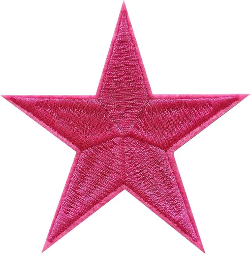 Miniatura 23 de 5 parches para planchar con estrellas negras, parches bordados para ropa, chaquetas, sombreros, mochilas, jeans (3.2 pulgadas)