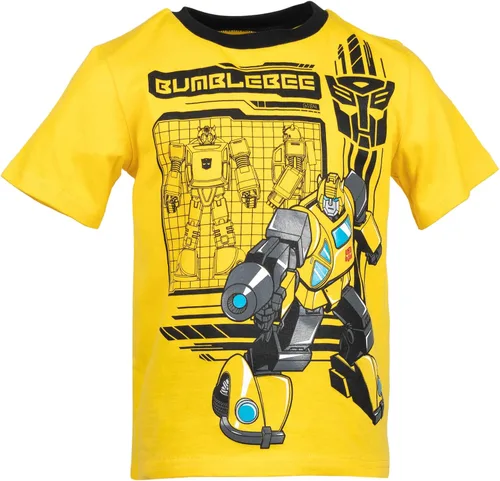 Miniatura 2 de Transformers Bumblebee - Conjunto de pantalones cortos de malla para niños pequeños a grandes
