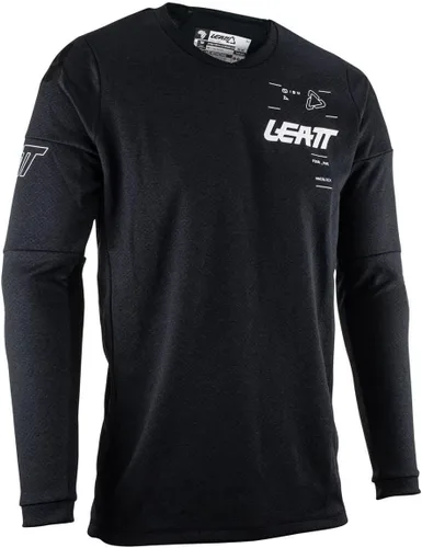Leatt Jersey Moto 4.5 Windblock #M Negro