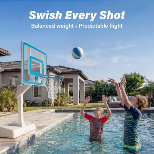 Miniatura 5 de GoSports Water Basketballs 2 Pack - Choose Between Size 3 and Size 6, Great for Swimming Pool Basketball Hoops