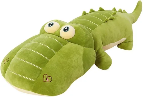 Miniatura 9 de Juguete de peluche de dinosaurio de 11 pulgadas, juguete de peluche de tiranosaurio T-Rex verde, súper suave, lindo, cojín de peluche, muñecas Rex
