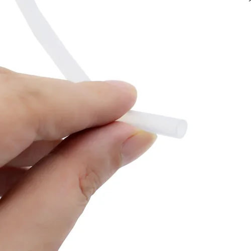 Miniatura 3 de Tubo de silicona de 5/32 pulgadas (4mm) de diámetro interior x 1/4 pulgadas (6mm) de diámetro exterior transparente flexible de goma de silicona