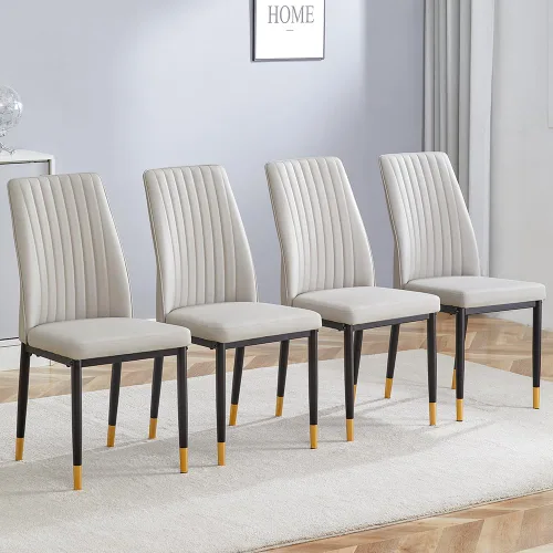Miniatura 10 de Sillas De Comedor Juego de 4 Sillas De Comedor Juego de 4 Sillas De Comedor para Comedor, Juego de 4 Sillas De Comedor para Comedor, Cocina, Sala