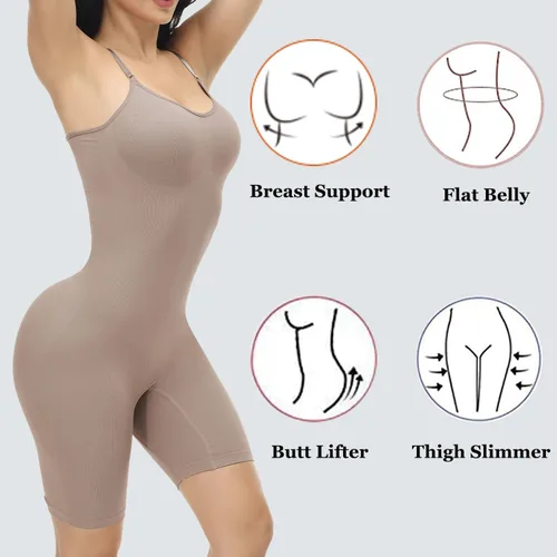 Miniatura 5 de FUT Faja moldeadora de cuerpo completo para mujer, con control de abdomen, moldeador de cuerpo, levantador de glúteos, muslos más delgado