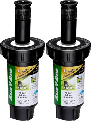 Miniatura 12 de Rain Bird 1804HV15PR - Aspersor profesional de regulación de presión (PRS) emergente de alta eficiencia, patrón ajustable de 0° a 360°, distancia