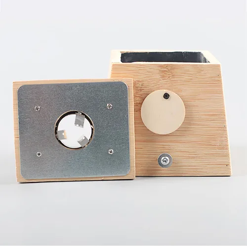 Miniatura 2 de Caja de madera de un agujero para la terapia Moxa Moxibustión