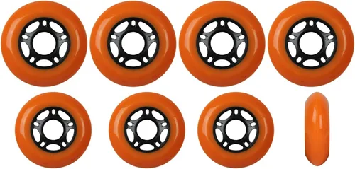 Miniatura 7 de Player's Choice Ruedas para patines en línea para exteriores, 89a, paquete de 8 unidades, elige tamaño y color, fórmula exterior para patinaje sobre
