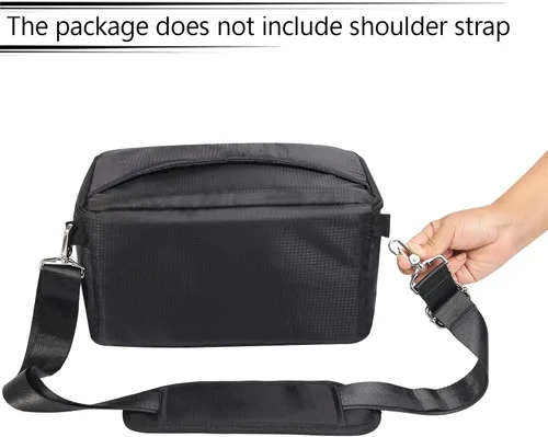 Miniatura 6 de Funda impermeable para cámara, bolsa de inserción de partición acolchadaBolsa de lente antichoque para SLR SLR Canon Nikon Sony Cámara Lente